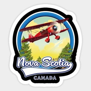 Nova Scotia bi plane Sticker